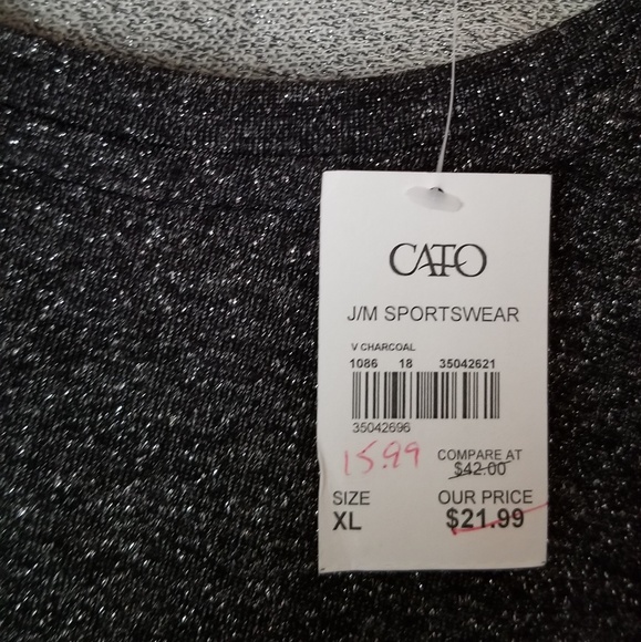 Cato Rhinestone Sweatshirt - Picture 3 of 3